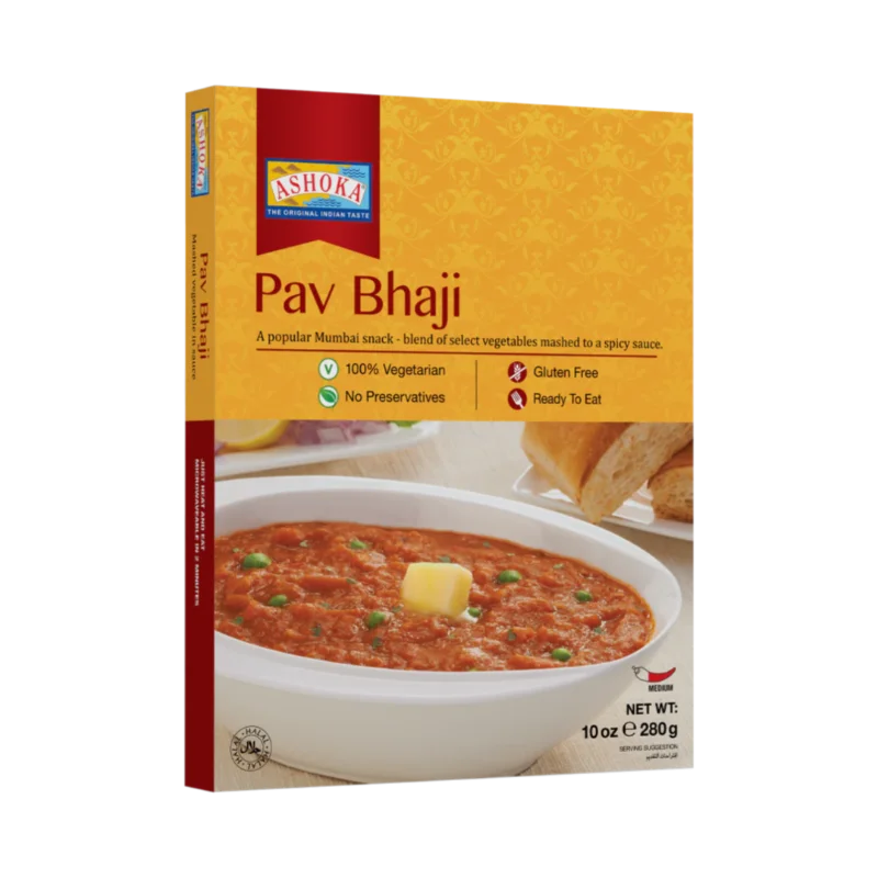 Ashoka Ashoka Ready To Eat Pav Bhaji 280gm 280gm